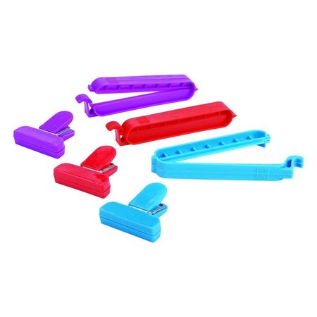 HOME PLUS Assorted Plastic Bag Clips 3500040-1